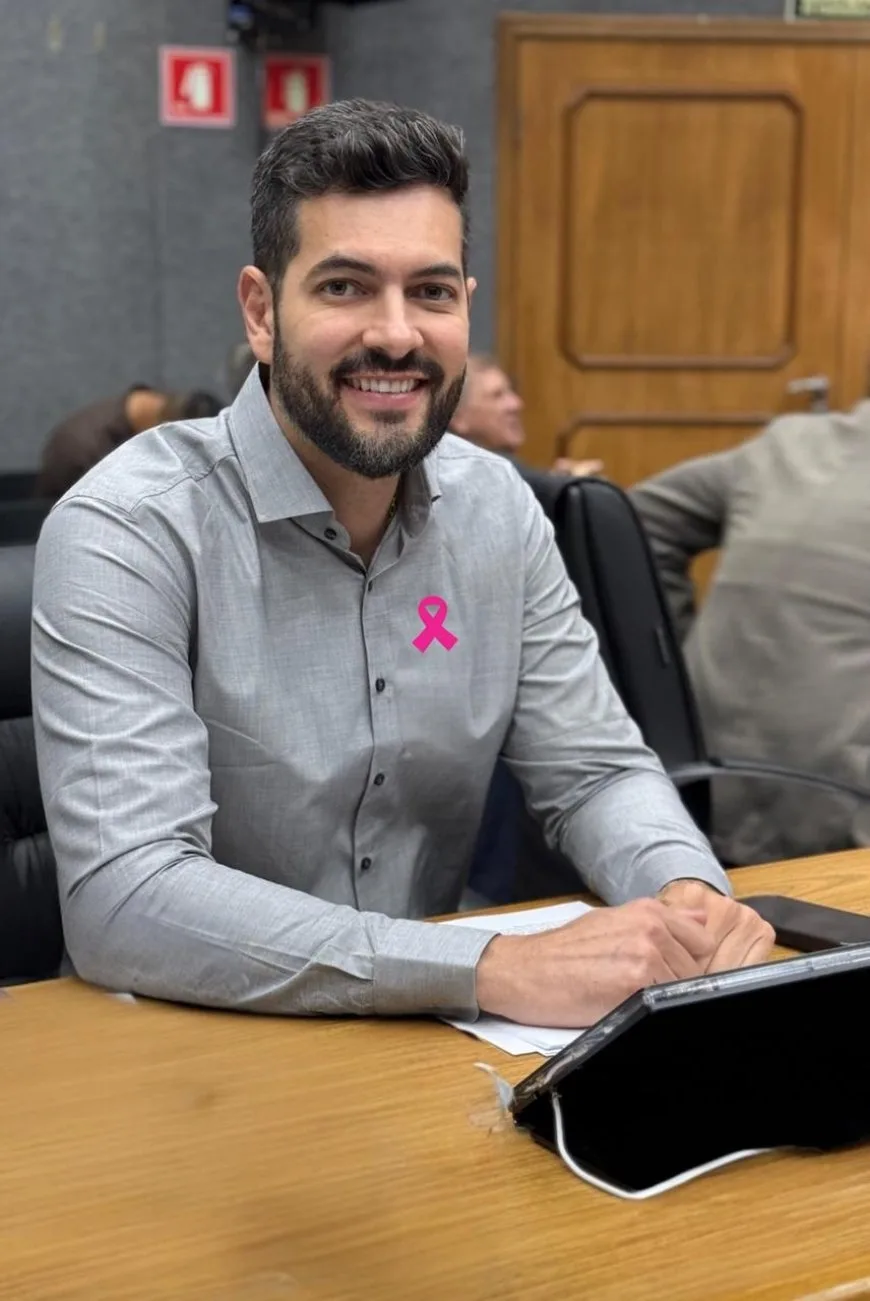 Dr. Vinicius Zago apresenta requerimento por mastologistas em Cajamar