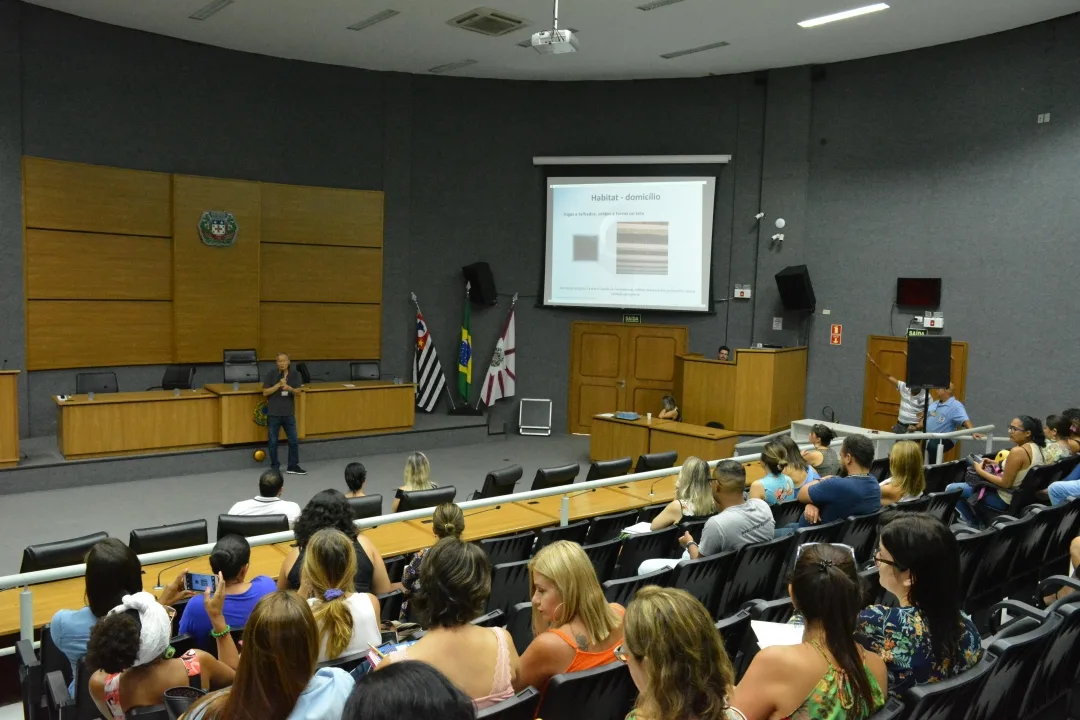 Câmara é sede de palestra sobre prevenção a escorpiões e animais peçonhentos