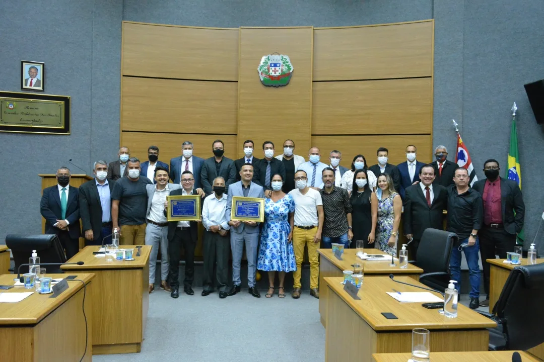 Denis e Edmilson Lima recebem título de Cidadãos Cajamarenses
