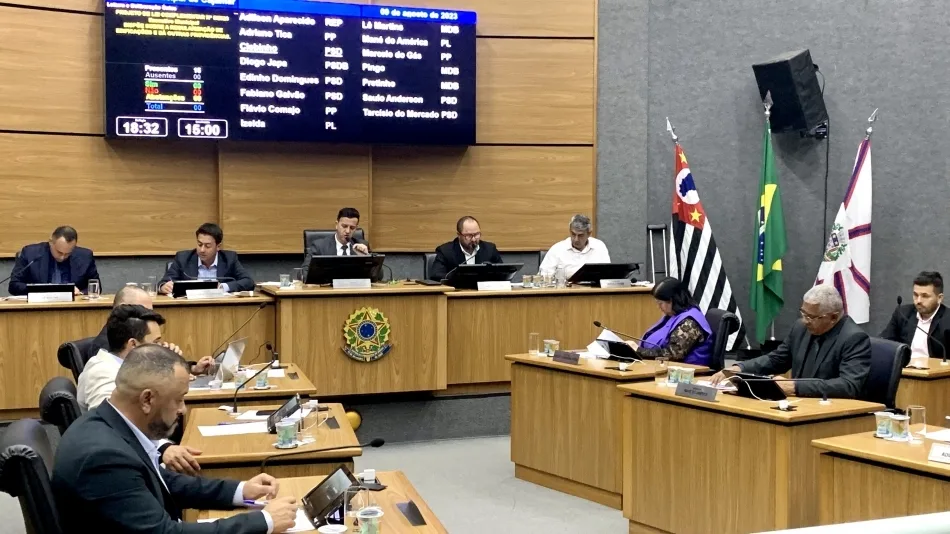 14ª Sessão Ordinária da Câmara Municipal de Cajamar aprova seis projetos do Legislativo 