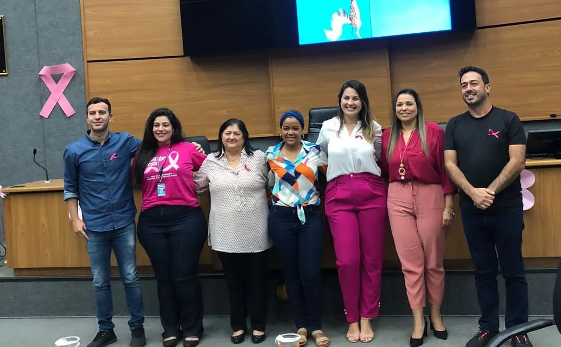 Câmara e Secretaria de Saúde realizam palestra sobre prevenção ao câncer de mama